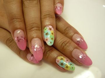 グラデーションネイル