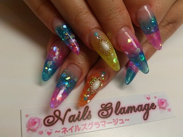 トロピカルネイル☆彡
