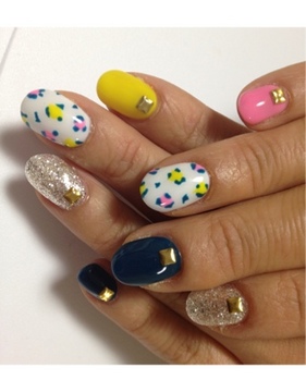 カラフルヒョウ柄2