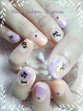 シンプル♥ハロウィンネイル
