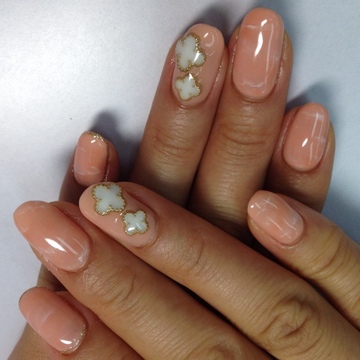 お花ネイル