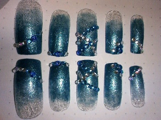 blue