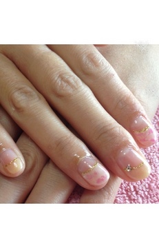 タイダイ春ネイル