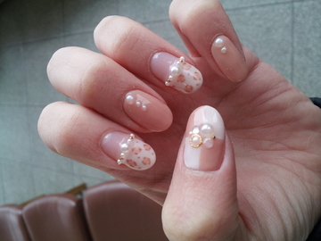 ヒョウ柄レディnail