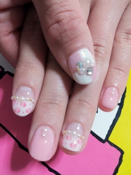 ヒョウ柄レディnail