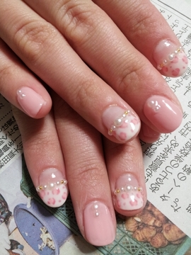 ヒョウ柄レディnail