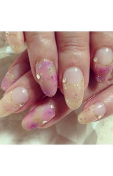 オーロラネイル☆