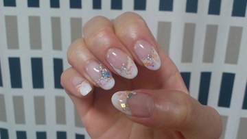 ホワイト シェル フレンチ