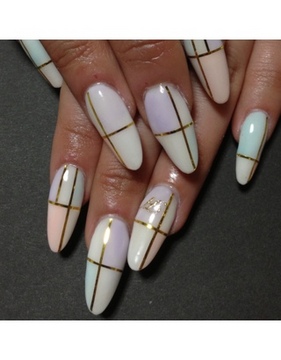 Pastel Nail