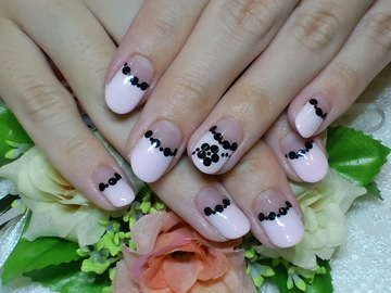 お花逆フレンチ