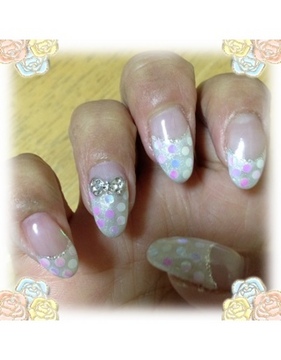 ドットフレンチネイル