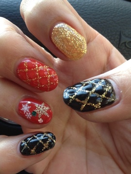 キルティングネイル♡