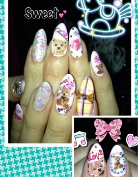 バレンタインネイル★