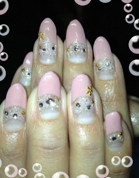 ダブルフレンチネイル