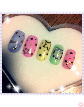 パステルネイル