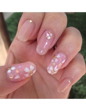 桜ネイル
