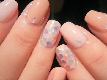 さりげにハートnail