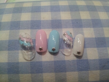 パステルピーコック