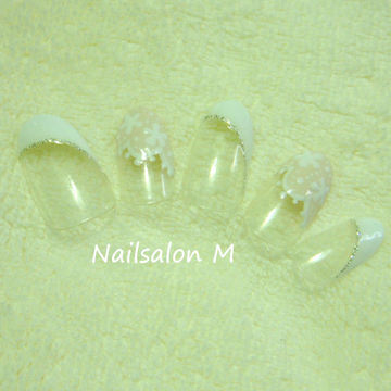 レース風ナチュラルNAIL