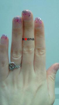 初作品☆ラメグラデ（1）