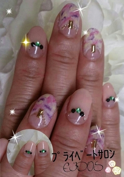 春　入学式ネイル