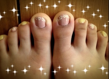 小花柄パステル