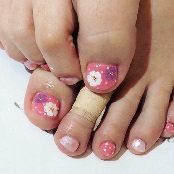 foot★桜nail