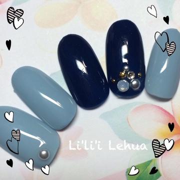 パール＆ネイビー