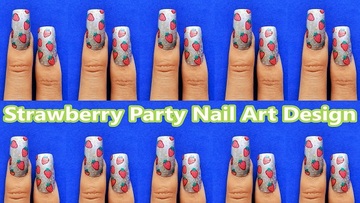 StrawberryParty NailArtDesign