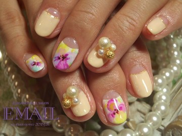 パンジー＆コットンパール