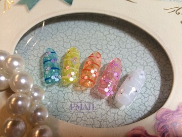 ドロップカラーお色違いサンプル
