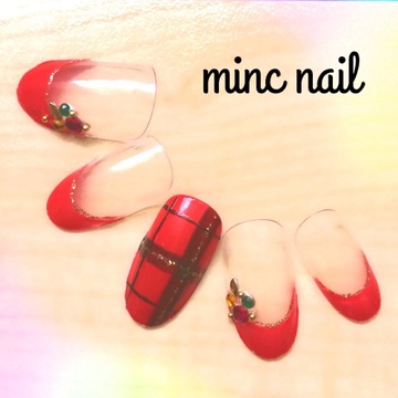 クリスマスカラーチェック