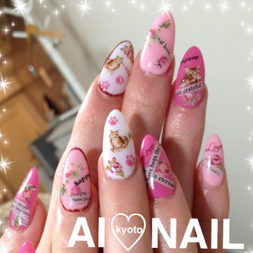 ニャンコ♡ネイル