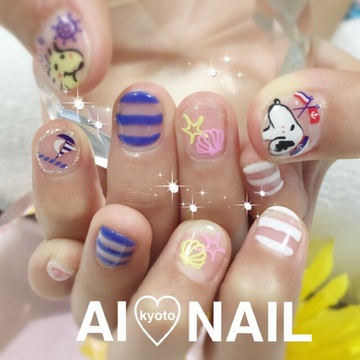 夏休みキッズ♡ネイル