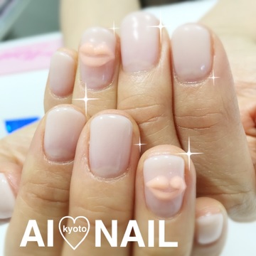 ぷっくりリップ♡ネイル