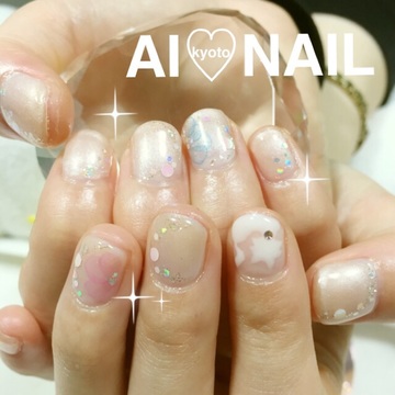 パールグラデ♡