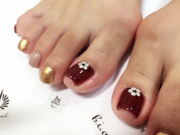 フットネイル(^^)