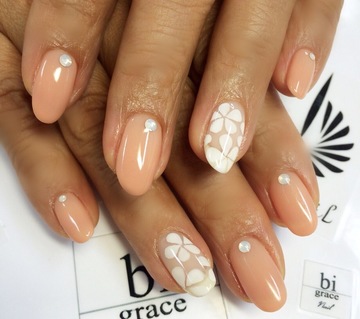 フラワーアート(^^)(bi,grace nail)