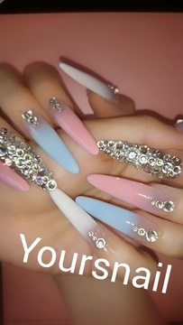 ♡ロングアクリルスカルプチップ♡