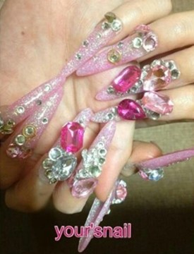 ♡ロングアクリルスカルプチップ♡