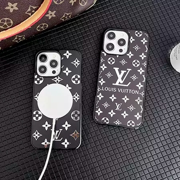 ルイヴィトン ブラックベース ホワイトモノグラム MagSafe
