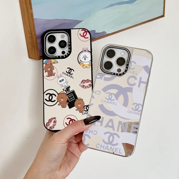 かわいいシャネル クマiPhone17/17Proケース