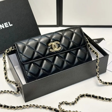 シャネル CHANEL クラシック レザー ロングウォレット ブ