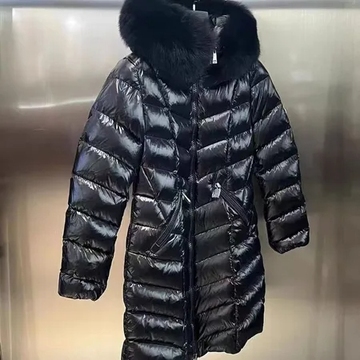 MONCLER FULMARUS ロングダウンジャケット ファー