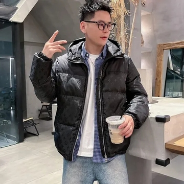 ルイヴィトン モノグラム ダウンジャケット 黒 ブラック 202