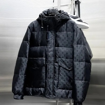 ルイヴィトン ダウンジャケット モノグラム ブラック スーパーコ