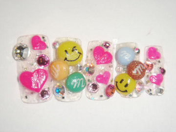 元気ぃっぱいニコチャンNail☆