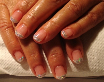 French and glitter