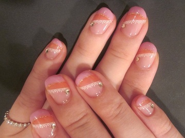 ☆秋ネイル☆★☆秋色レースネイル