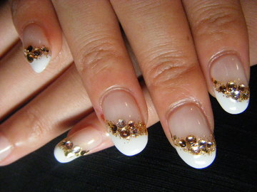 アレンジ☆ジェルフレンチ♪4